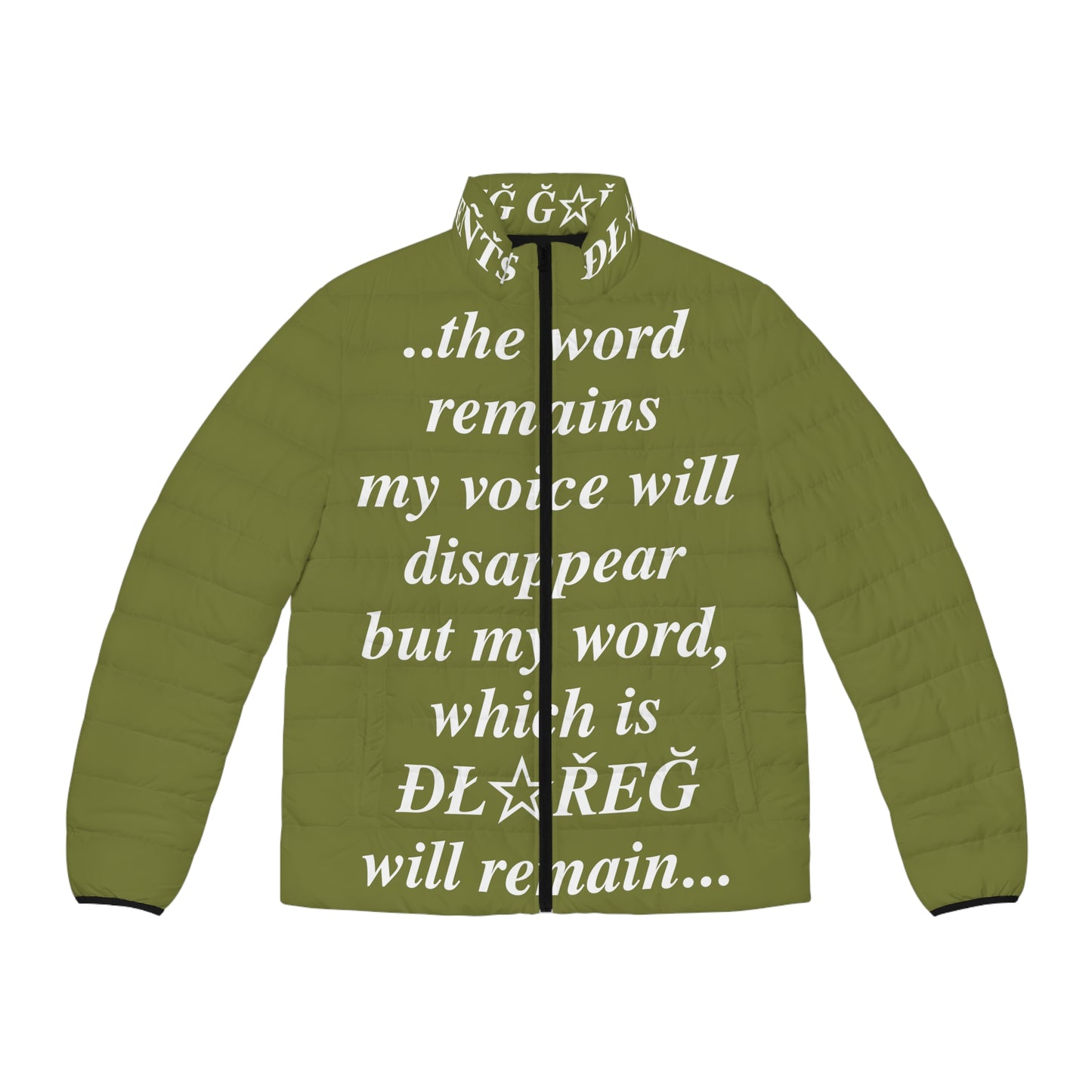 THE WORD Puffer Jacket (Surplus Green)