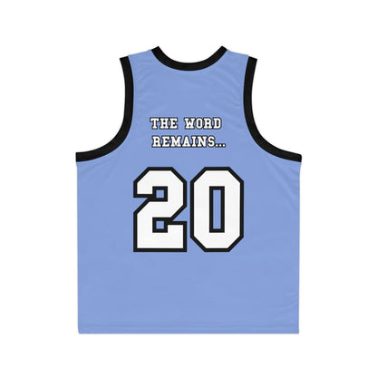 The Word Remains (Swingman) Basketball Jersey